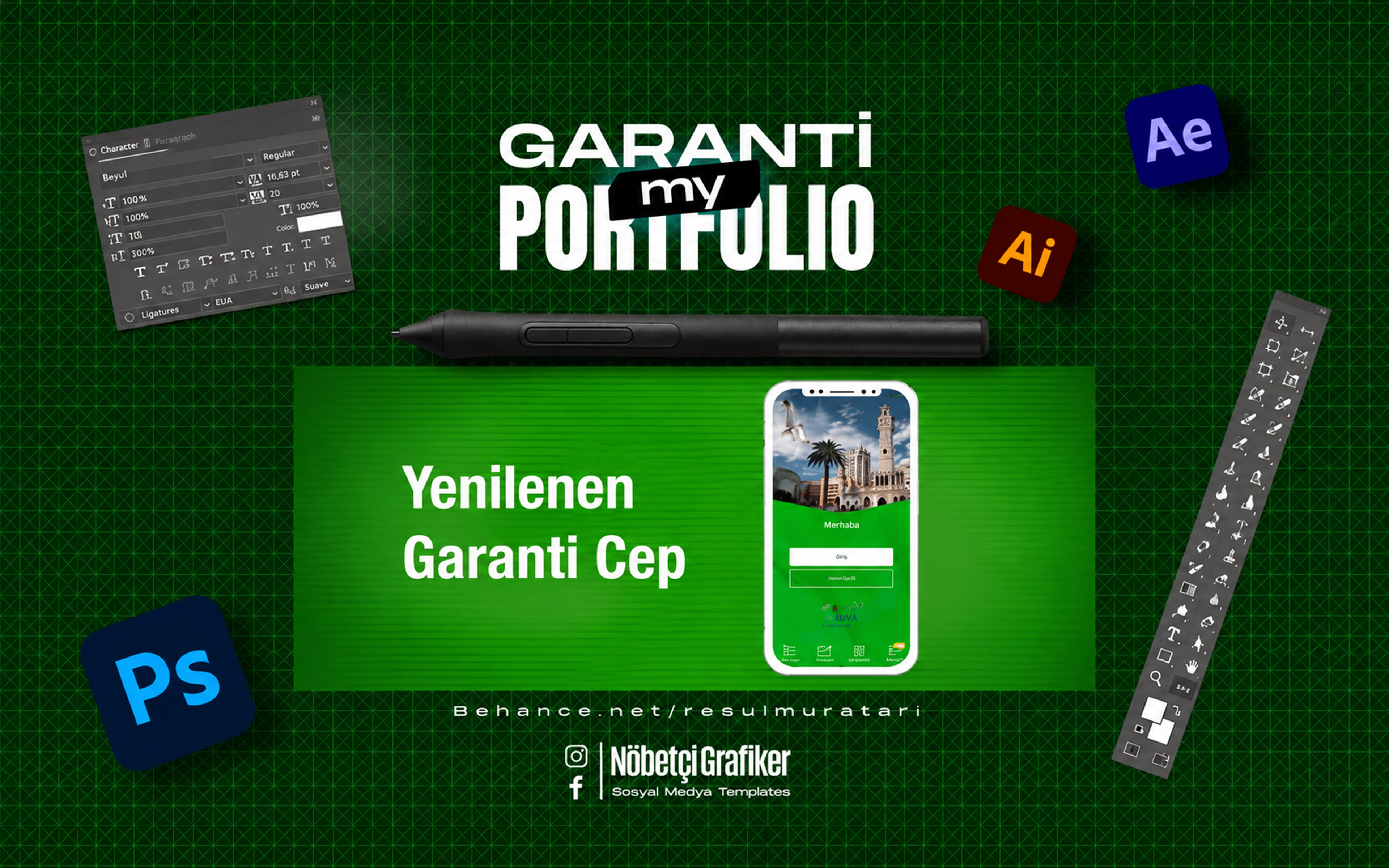 Garanti Cep — Mobile App Promo